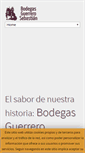 Mobile Screenshot of bodegasguerrerosebastian.com